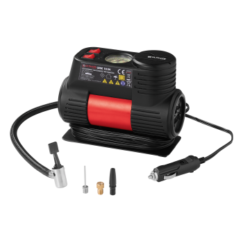 ULTIMATE SPEED® Mini-Kompressor UMK 10 E4, mit integriertem Manometer - B-Ware