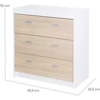roba Wickelkommode mit abnehmbarem Wickelansatz Gabriella - B-Ware