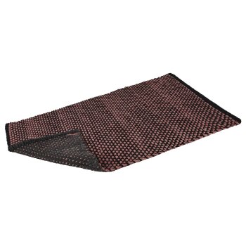 LIVARNO HOME Struktur-Badematte, mit rutschhemmender Unterseite (Rot) - B-Ware sehr gut