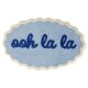LIVARNO® Badematte, mit rutschhemmender Unterseite, 50 x 80 cm, Ooh la la - B-Ware sehr gut
