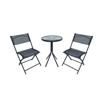 GREEMOTION textilenes Bistro-Set, 3-teilig - B-Ware gut