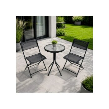 GREEMOTION textilenes Bistro-Set, 3-teilig - B-Ware gut