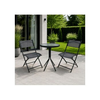 GREEMOTION textilenes Bistro-Set, 3-teilig - B-Ware gut
