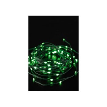 LIVARNO home LED-Lichterkette, mit Audiosensor, grün - B-Ware sehr gut