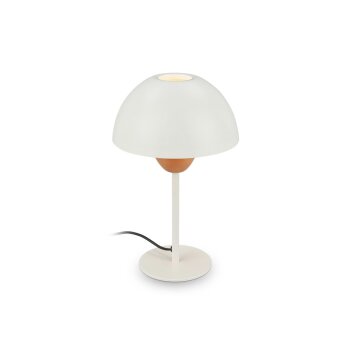 Briloner Tischleuchte GRYDE, 1-flammig, warm grey/coffee...