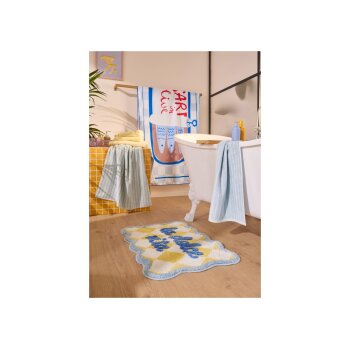 LIVARNO® Badematte, mit rutschhemmender Unterseite, 50 x 80 cm - B-Ware