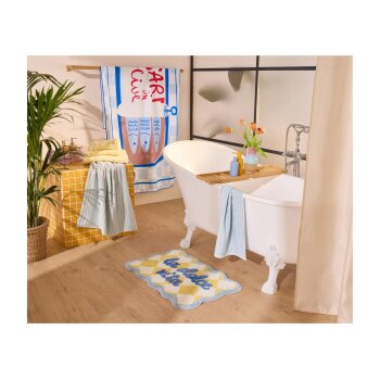 LIVARNO® Badematte, mit rutschhemmender Unterseite, 50 x 80 cm - B-Ware