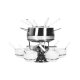 Ribelli Fondue SET 28 PCS Fondueset, Edelstahl, 16 cm Durchmesser - B-Ware