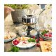 Ribelli Fondue SET 28 PCS Fondueset, Edelstahl, 16 cm Durchmesser - B-Ware