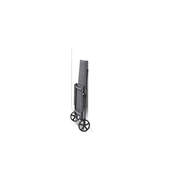 LIVARNO home Alu-Rollliege »Toronto«, verstellbar, anthrazit - B-Ware