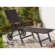 LIVARNO home Rollliege »Valencia«, 6-fach verstellbar, braun - B-Ware