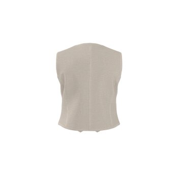 esmara® Damen-Weste, mit Leinen, 40, beige - B-Ware neuwertig