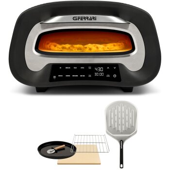 G3Ferrari Pizzaofen-Set G10186, schwarz - B-Ware neuwertig