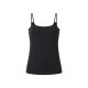 esmara® Damen-Spaghettiträgerhemden, 3 Stück, M, schwarz - B-Ware sehr gut
