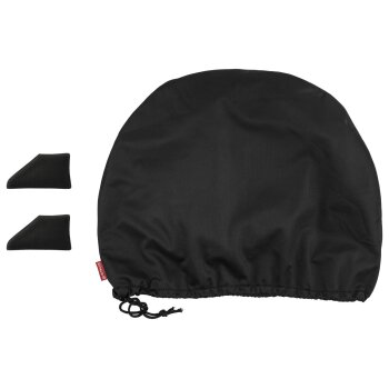 ULTIMATE SPEED® Jethelm, M, beige/schwarz/rot - B-Ware neuwertig