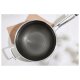 SILVERCREST® Premium-Edelstahl-Wok mit Wabenstruktur, Ø 28 cm - B-Ware neuwertig