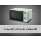 SILVERCREST® Mikrowelle »SMWC 700 D2«. ca. 20 l - B-Ware neuwertig