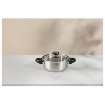 SILVERCREST® Edelstahl-Topf-Set, 6-teilig - B-Ware gut