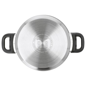 SILVERCREST® Edelstahl-Topf-Set, 6-teilig - B-Ware gut