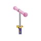 lupilu® Tri-Scooter Paw Patrol, mit LED Rollen, violett - B-Ware neuwertig