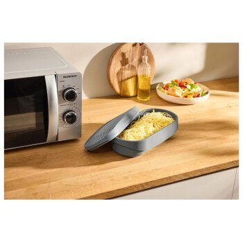 SILVERCREST® Mikrowellen-Popcornbereiter\ -Dampfgarer\ -Reiskocher\ -Pastakocher (Pastakocher) - B-Ware sehr gut