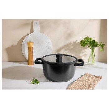 SILVERCREST® Aluguss-Kochtopf, Ø 24 cm - B-Ware neuwertig