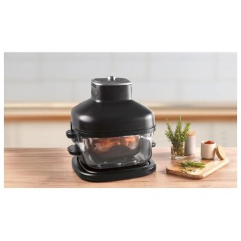 SILVERCREST® Glas-Heißluftfritteuse - B-Ware...