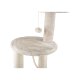 zoofari® Kratzbaum, mit Liegefläche und Höhle, creme - B-Ware sehr gut