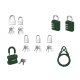 PARKSIDE® Vorhängeschlösser / Zahlenschlösser / Outdoor-Vorhängeschloss / Vorhängeschloss-Stahlkabel - B-Ware