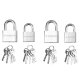 PARKSIDE® Vorhängeschlösser / Zahlenschlösser / Outdoor-Vorhängeschloss / Vorhängeschloss-Stahlkabel - B-Ware