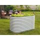 Vitavia Hochbeet 858 Basic, geeignet für Garten, witterungsbeständig, gewellt, Aluminium - B-Ware sehr gut