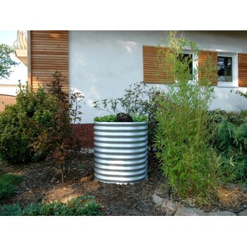Vitavia Hochbeet 858 rund, Stahlblech, Alublank - B-Ware...