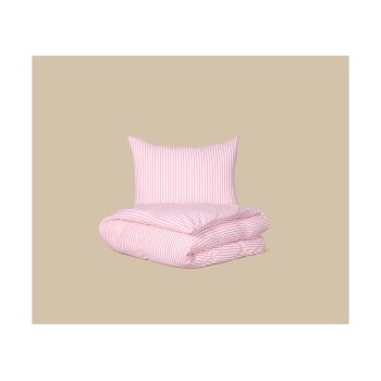 LIVARNO® Seersucker-Bettwäsche, 140 x 200 cm, 70 x 90 cm, Streifen - B-Ware neuwertig