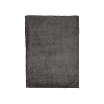LIVARNO® Kuscheldecke, 150 x 200 cm, dunkelgrau - B-Ware neuwertig