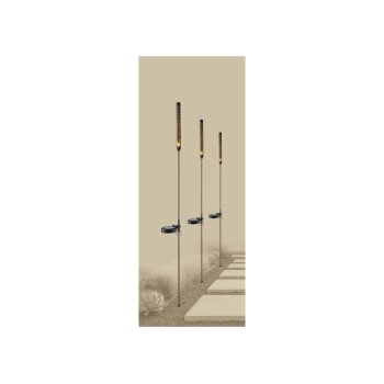 LIVARNO® LED Solarleuchten, 3er Set - B-Ware neuwertig