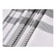 LIVARNO® Bettwäsche, aus CVC-Feinbiber, 240 x 220 cm, kariert/grau - B-Ware neuwertig