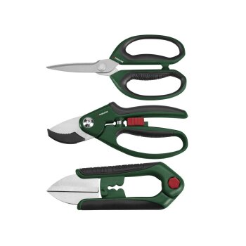 PARKSIDE® Scheren-Set, 3tlg. (Universalgartenschere) - B-Ware neuwertig