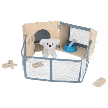 lupilu® Hunde-Haus / Katzen-Haus / Meerschweinchen-Haus (Hundehütte) - B-Ware Transportschaden Kosmetisch