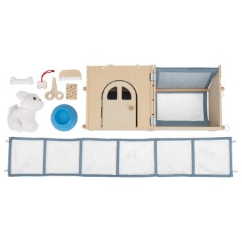 lupilu® Hunde-Haus / Katzen-Haus / Meerschweinchen-Haus (Hundehütte) - B-Ware Transportschaden Kosmetisch
