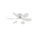 REALITY LEUCHTEN LED Deckenventilator Lund (Weiß matt, 16 cm) - B-Ware neuwertig