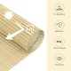 Ribelli® PVC Sichtschutzmatte, Sichtschutz Zaun Balkon Windschutz, 120 x 500 cm, Bambus - B-Ware gut
