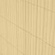 Ribelli® PVC Sichtschutzmatte, Sichtschutz Zaun Balkon Windschutz, 120 x 500 cm, Bambus - B-Ware gut