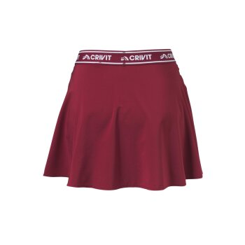 CRIVIT Damen Funktionsskort Tennis/Padel (Rot, S(36/38)) - B-Ware neuwertig