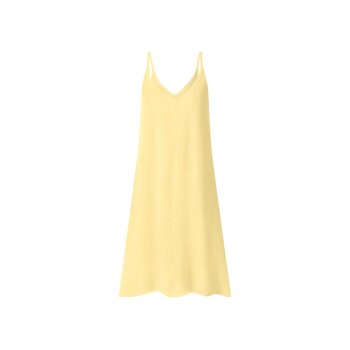 ESMARA® Damen Musselinkleid (Gelb, L(44/46)) - B-Ware neuwertig