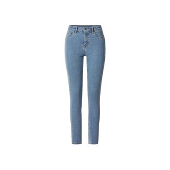 esmara® Damen-Push-up-Jeans, Skinny Fit, normale Leibhöhe, 44, hellblau - B-Ware sehr gut