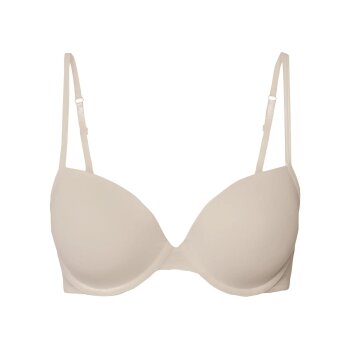 esmara® Damen Bügel-BHs, 2 Stück, mit gepaddeten Cups (navy/beige, 85b) - B-Ware neuwertig