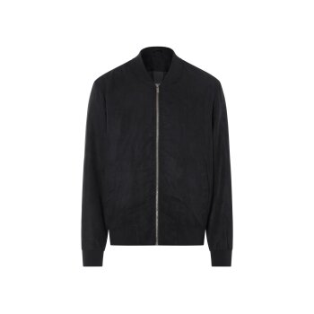 LIVERGY® Herren Blouson, in Wildlederoptik, XL, schwarz - B-Ware neuwertig