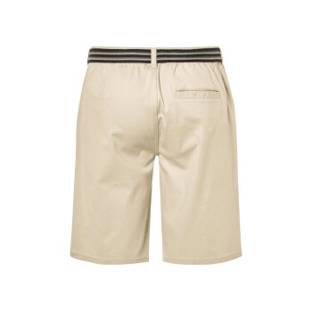LIVERGY® Herren Shorts, mit abnehmbarem Gürtel (Beige, L (52/54)) - B-Ware Beschädigt
