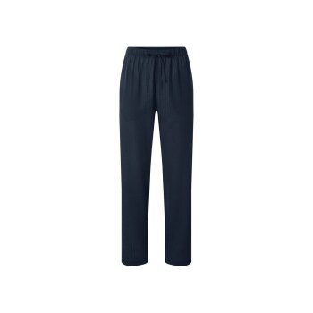 esmara® Damen-Pyjama, XS, navy/weiß - B-Ware neuwertig