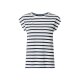 esmara® Damen-Pyjama, XS, navy/weiß - B-Ware neuwertig